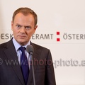 Donald Tusk bei Bundeskanzler Faymann (20110408 0038)